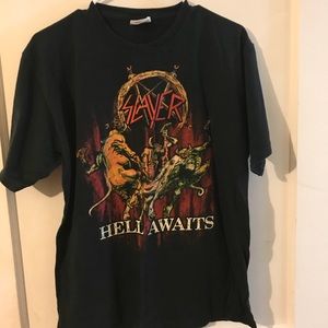 Slayer Hell Awaits T-shirt